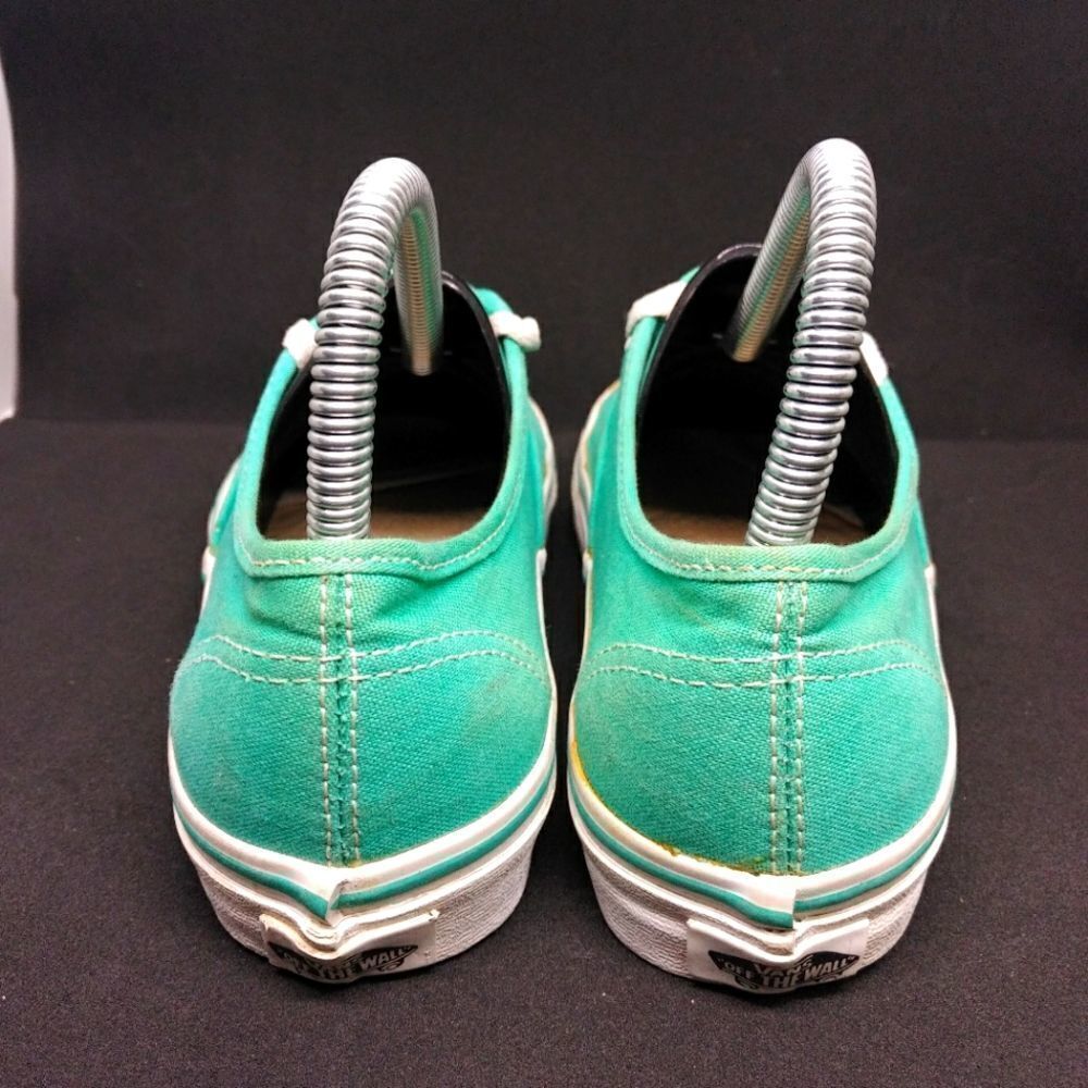 Vans Off The Wall Skateboard Sneakers Women's Size 6.5 Blue Or Men's Size‎ 5 - Picture 3 of 8